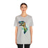 Stained Glass Velociraptor - Short Sleeve Tee